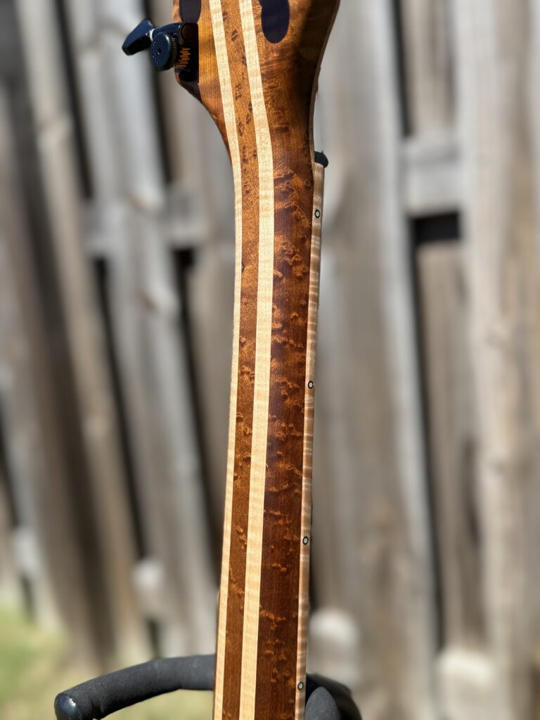 Custom guitar detail by T.W. Smith Guitars