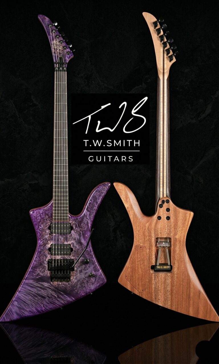 T.W. Smith Challenger Jr. custom guitar body shape