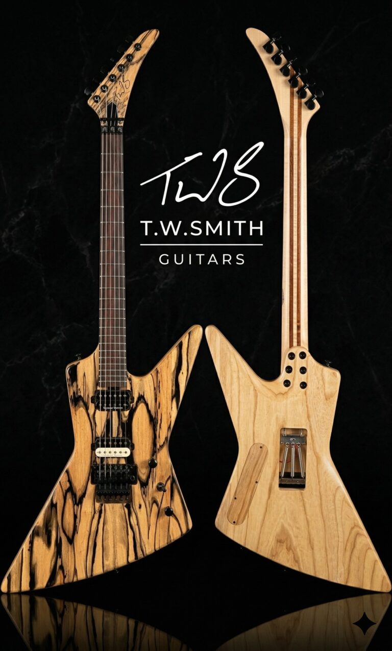 T.W. Smith Challenger custom guitar body shape