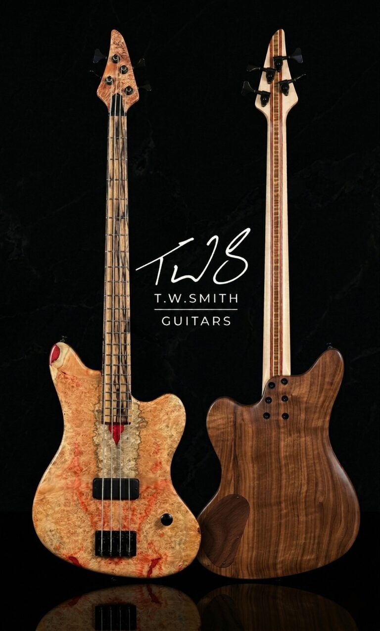 T.W. Smith Cooper custom guitar body shape