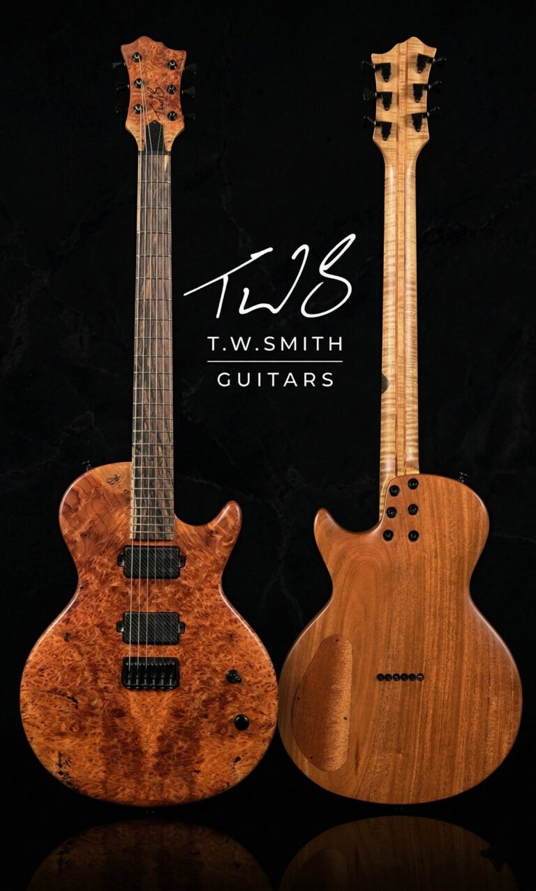 T.W. Smith Zenith custom guitar body shape