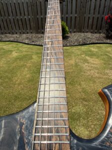 T.W. Smith Arch 6-string — fretboard