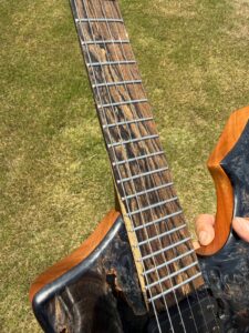 T.W. Smith Arch 6-string — neck