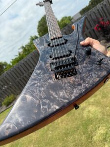 T.W. Smith Arch 6-string — in the light