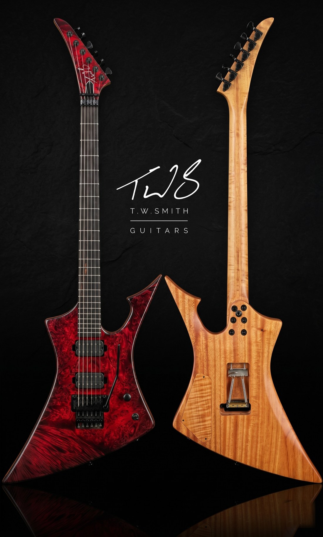 T.W. Smith Arch 6 red burl