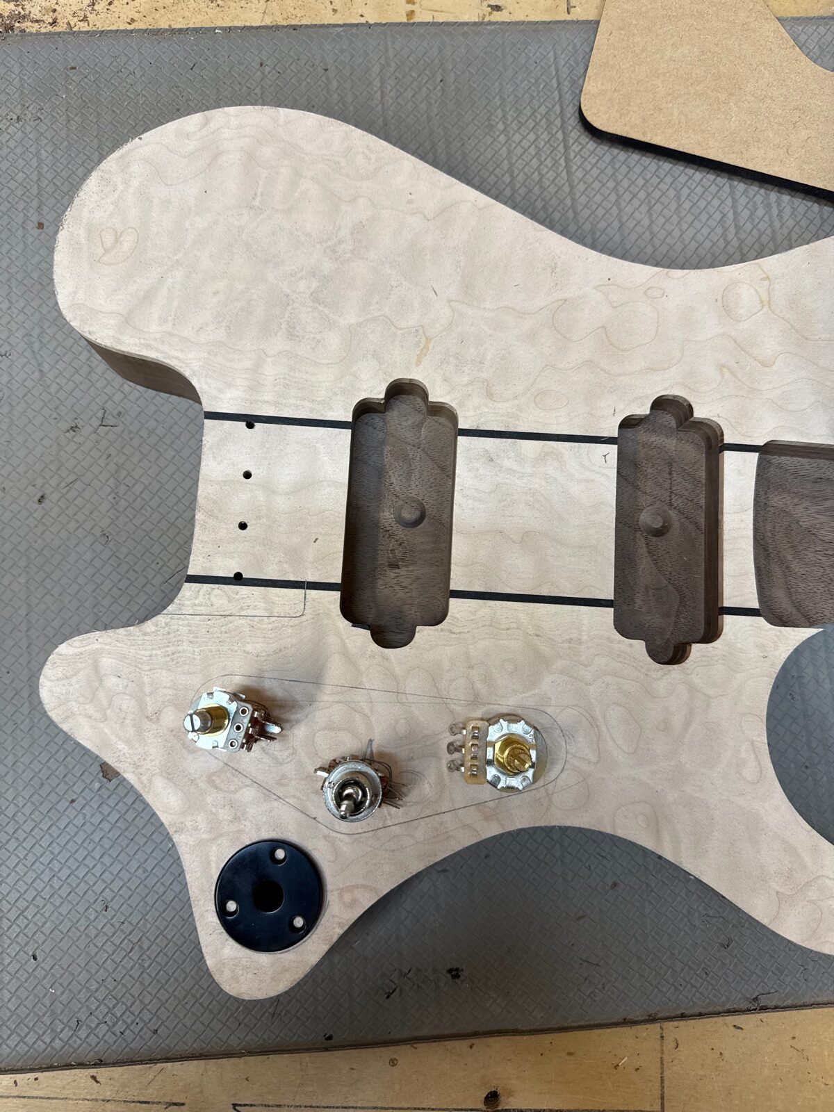 Wiring the electronics and controls during a custom build